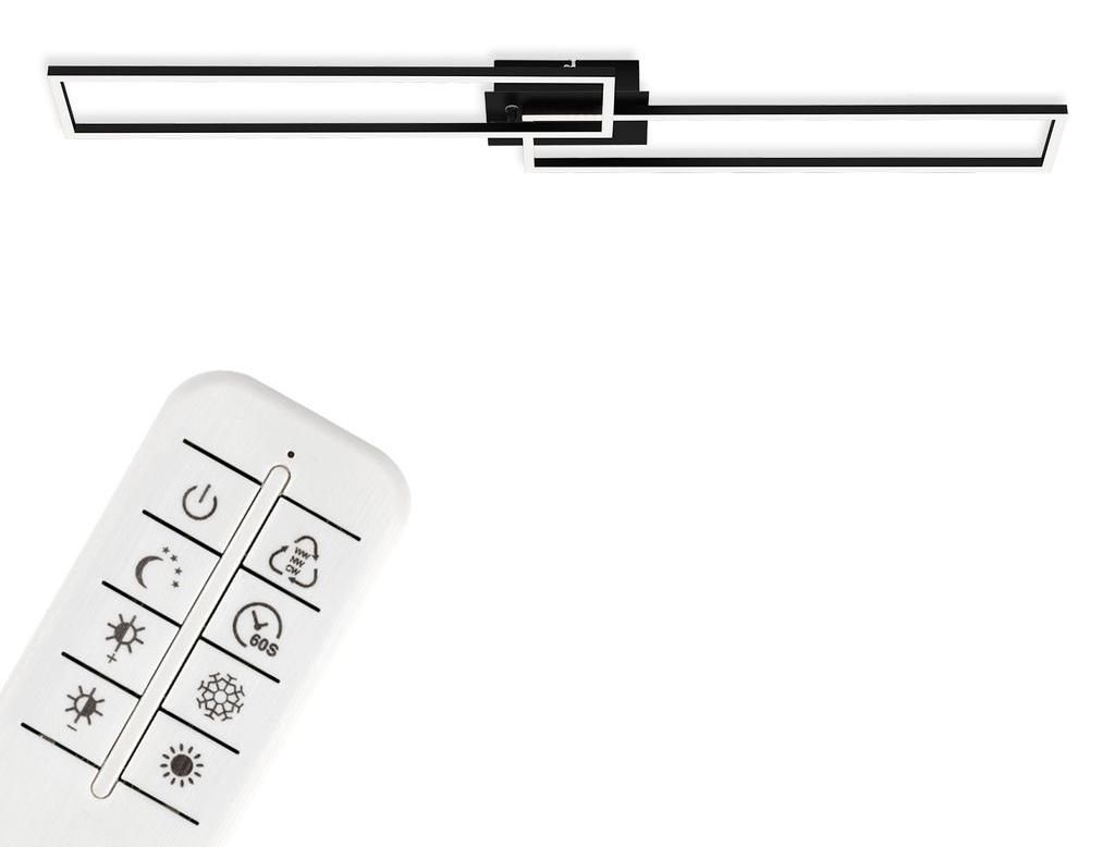 Stropní svítidlo BRILONER FRAME LED, dálkové ovládání, Obrázek produktu 