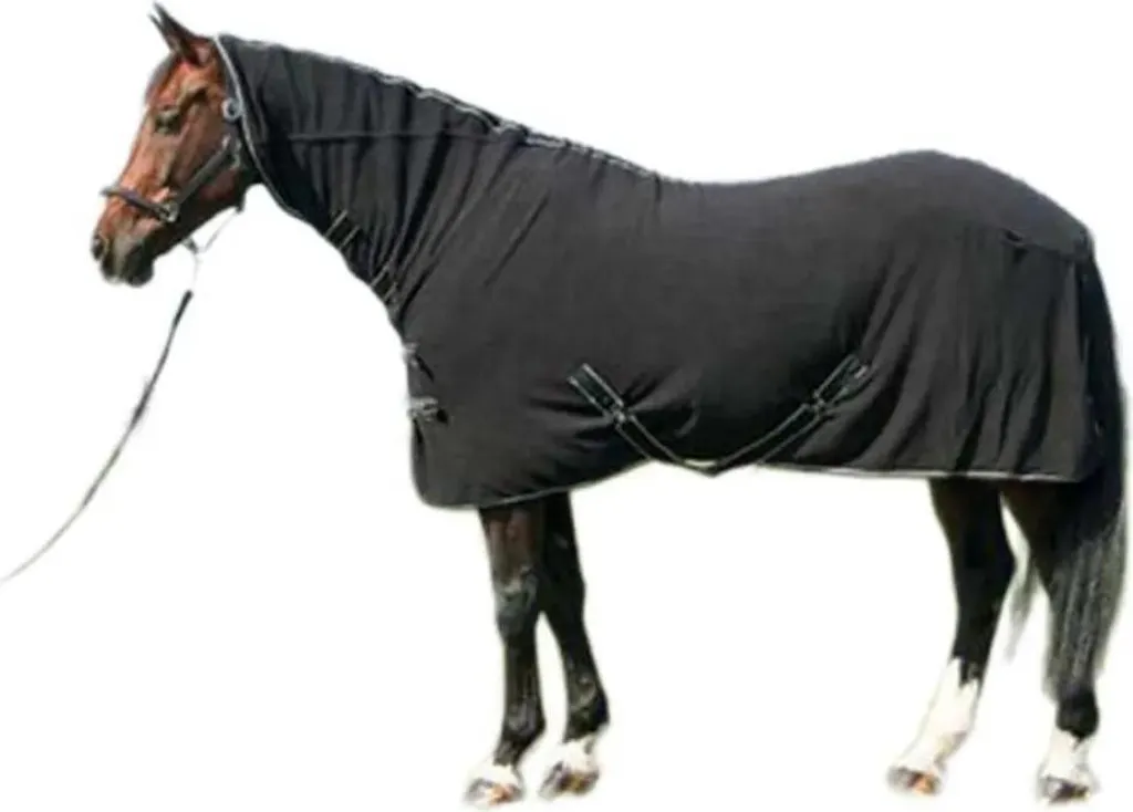 Harry's Horse Deluxe Couverture Polaire Cheval Gris 215 cm de Confort