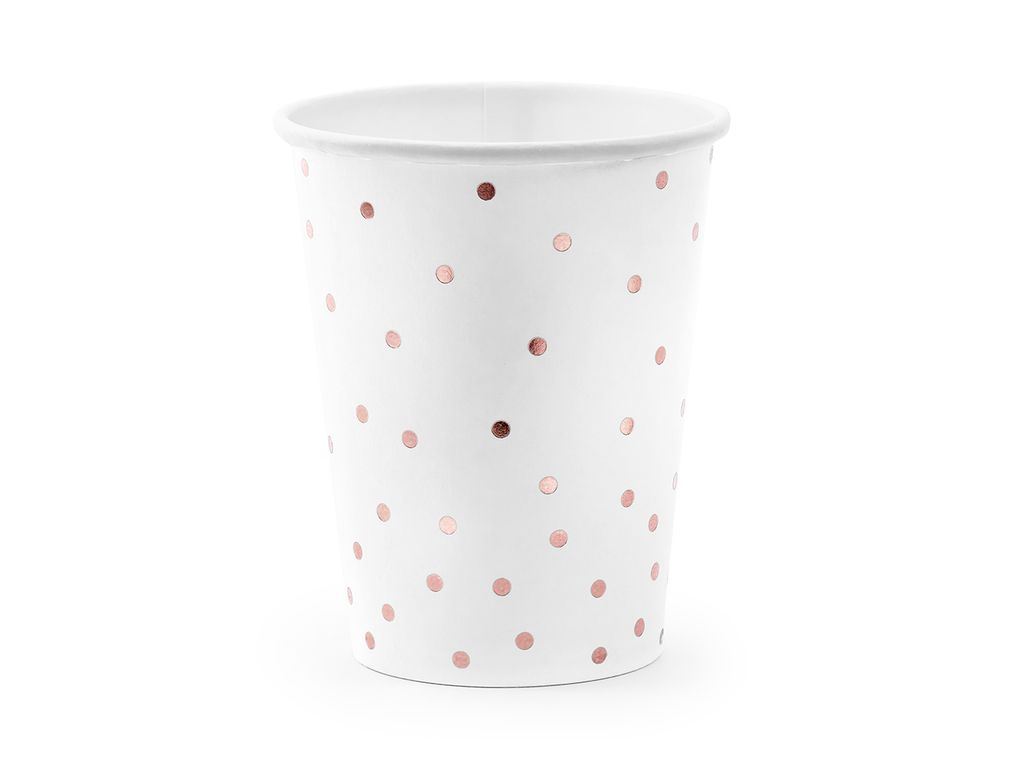 PartyDeco KPP53-008-EU1, 260 ml, Papír, Bílá, 75 mm, 75 mm, Obrázek produktu 