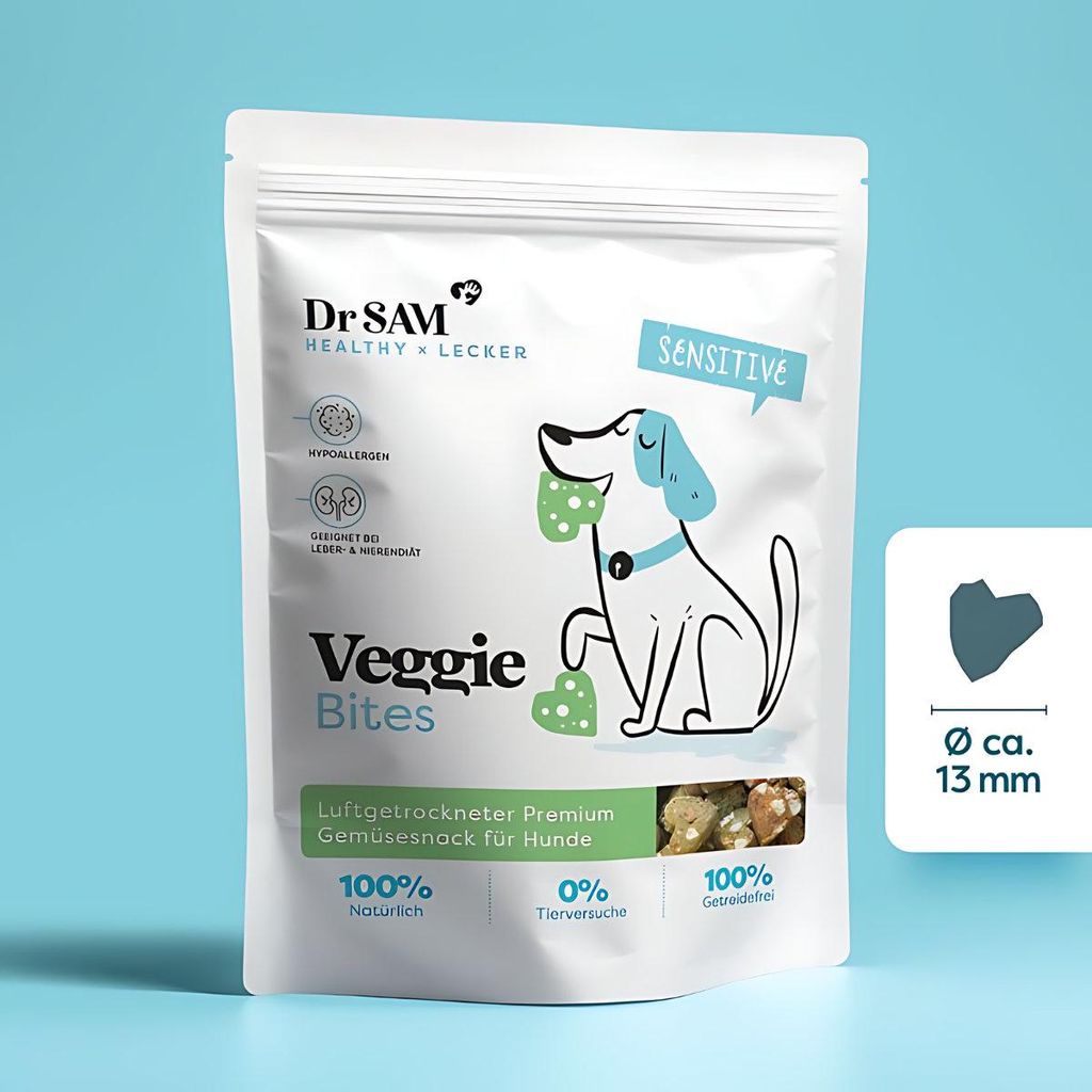 Dr. SAM Dog Veggie Bites | 200 g