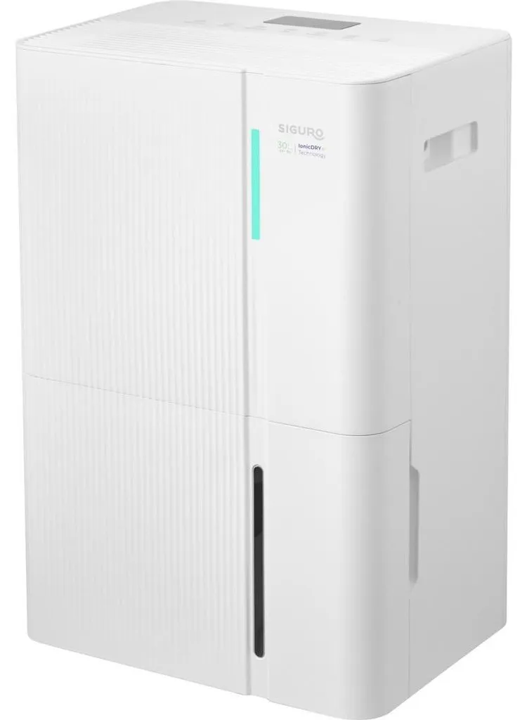 Déshumidificateur d'air connecté 30L Siguro M100W pour assainir votre air