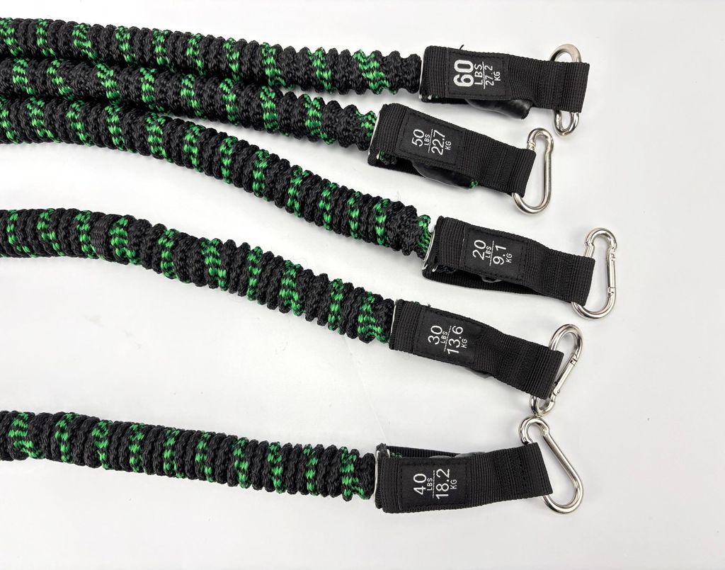 11-teiliges Widerstandsband Set – Perfekt Für Yoga, Pilates