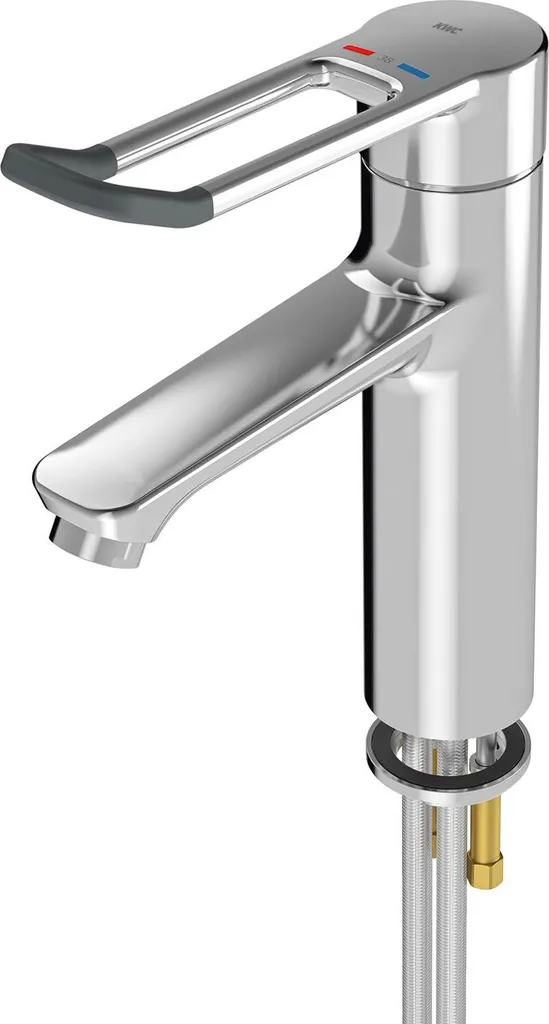 Robinet mitigeur thermostatique de douche KWC AR F4 avec tubes EHM
