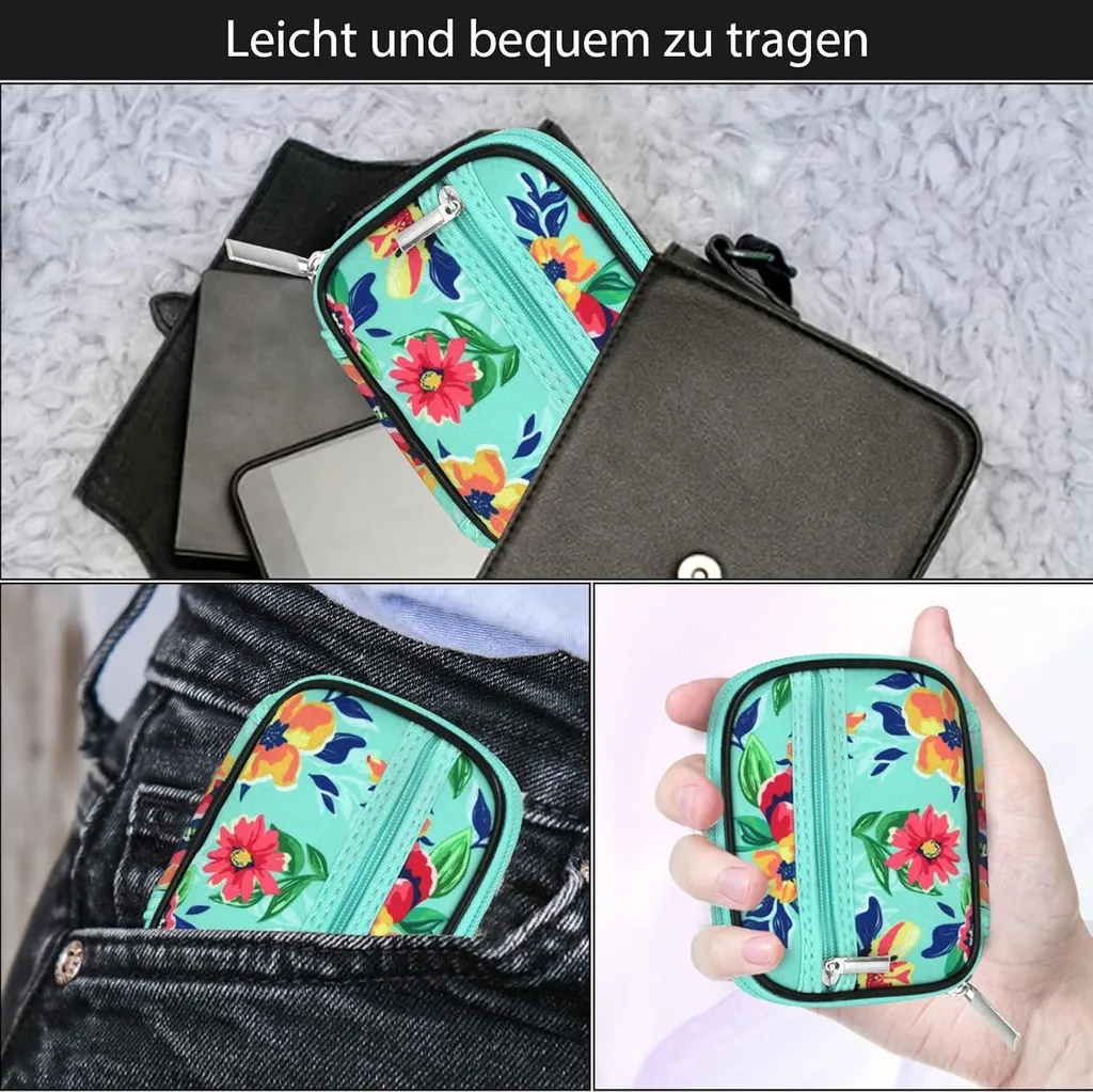 Boîte à comprimés 7 jours Vert - Pilulier au design élégant et compact