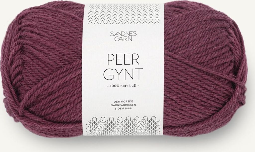 A ball of yarn with a label.