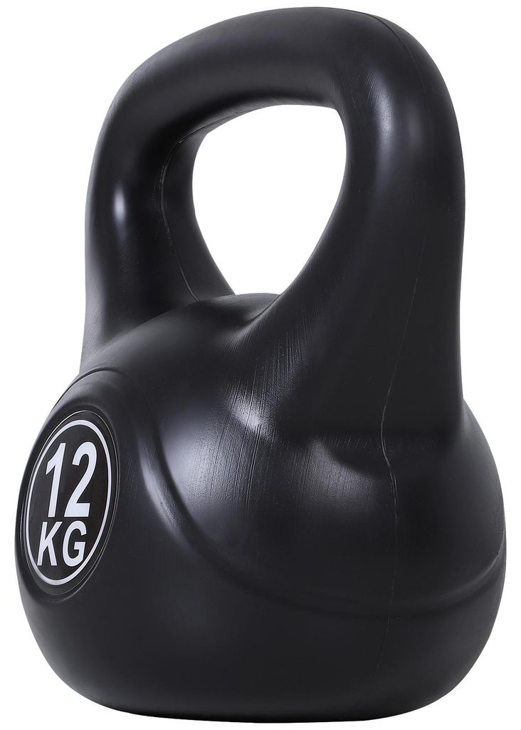 HOMCOM Kettlebell Kugelhantel 12 kg Gewicht-Hantel mit Sand Produktbild 