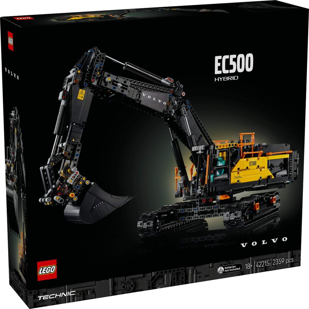 LEGO Technic Bager Volvo EC500 Hybrid, Stavebnica, 18 rok / Obrázok produktu 