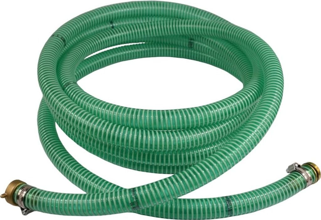 1"/25mm Saug- + Druckschlauch mit 1" AG Schlauchtülle + 1" IG 2/3 Verschraubung 4m