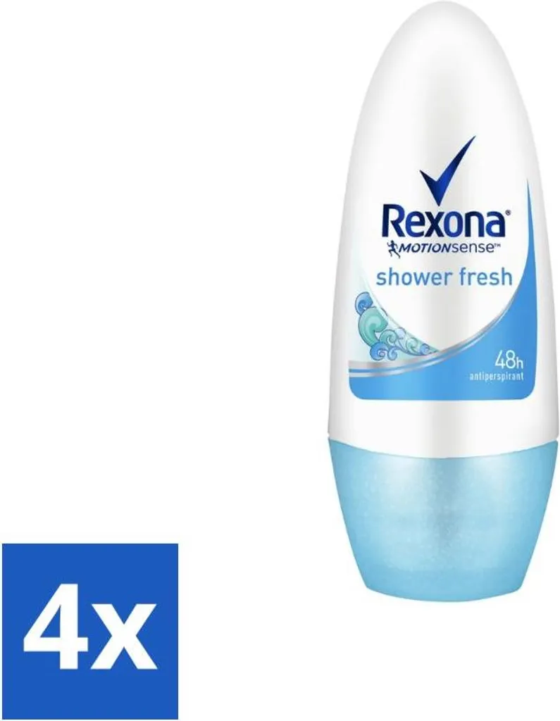 Offerta Rexona Shower Fresh Roll-on 4 Pezzi: Mai più senza Deodorante