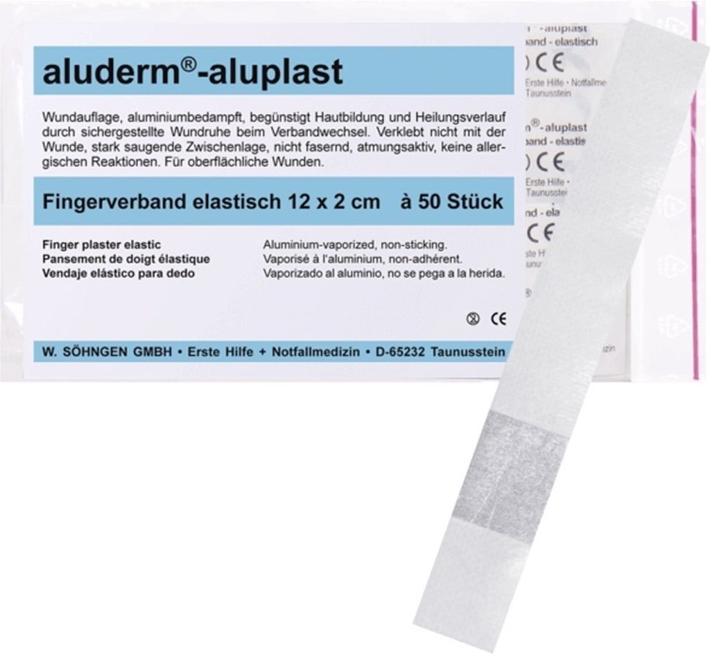 aluderm Fingerverband 1009164 12x2cm 50 St./Pack.