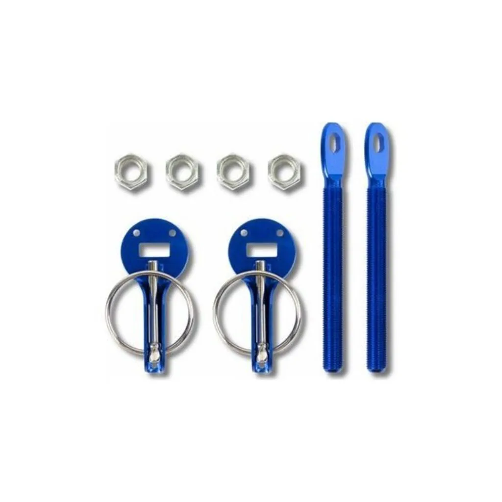 Fermeture de Capot à Ressort OCCRC002 Bleu pour Véhicule de Tourisme