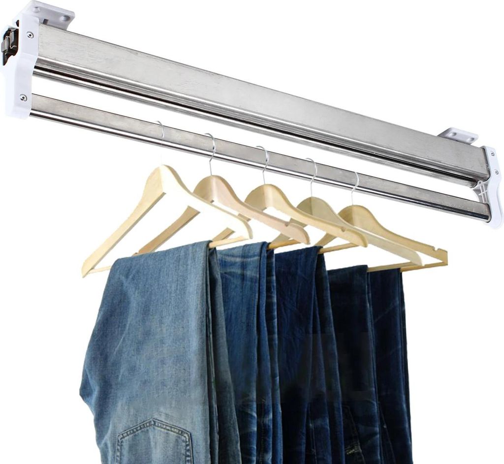 Ausziehbarer Hosenhalter für Kleiderschrank - Produktbild 