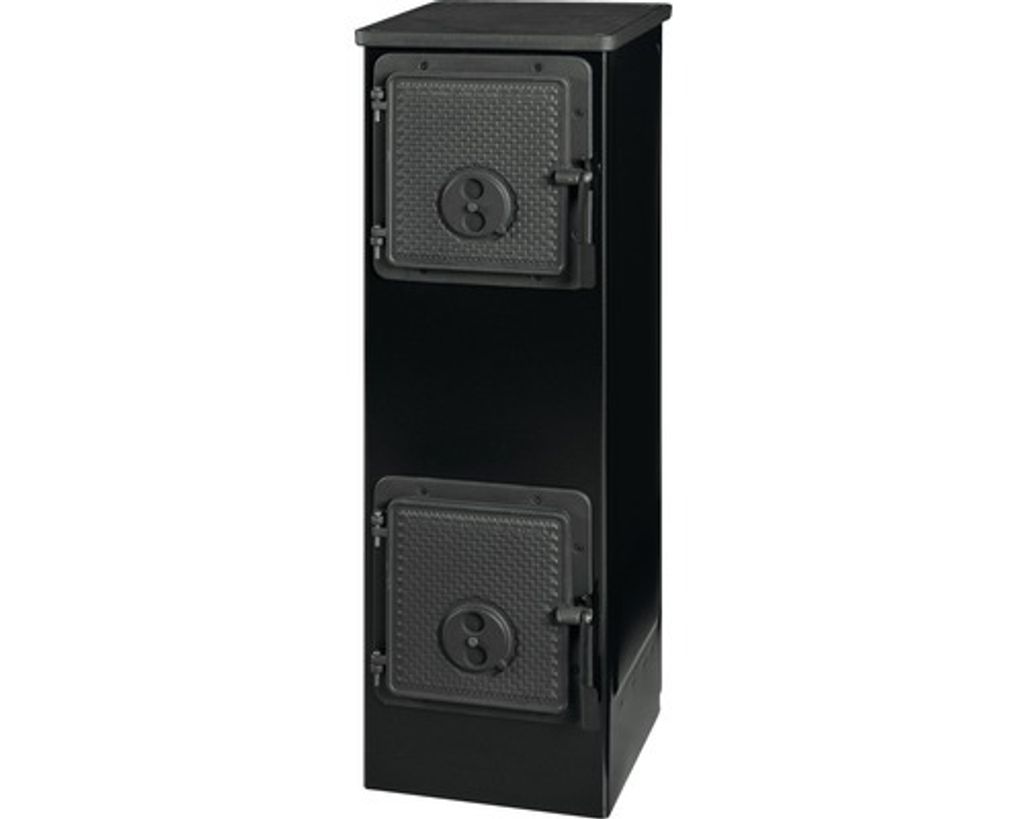 Poêle KERPEN II AT, 5 kW, ČER, zv, pr. 120 mm Image du produit 