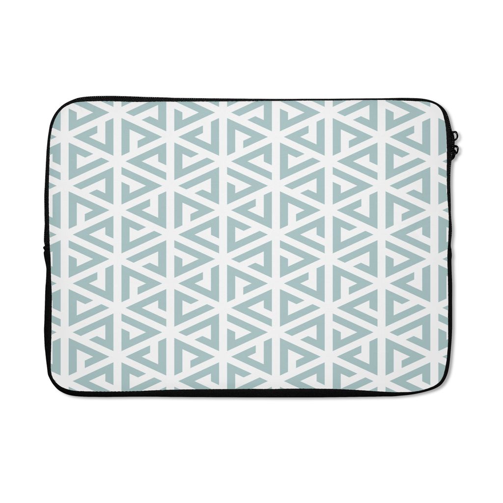 MuchoWow Laptop Hülle 14 ZollDesign - Geometrie - Muster - Dreieck Laptoptasche - Laptoptasche - Stoßsicher - Schutzhaube