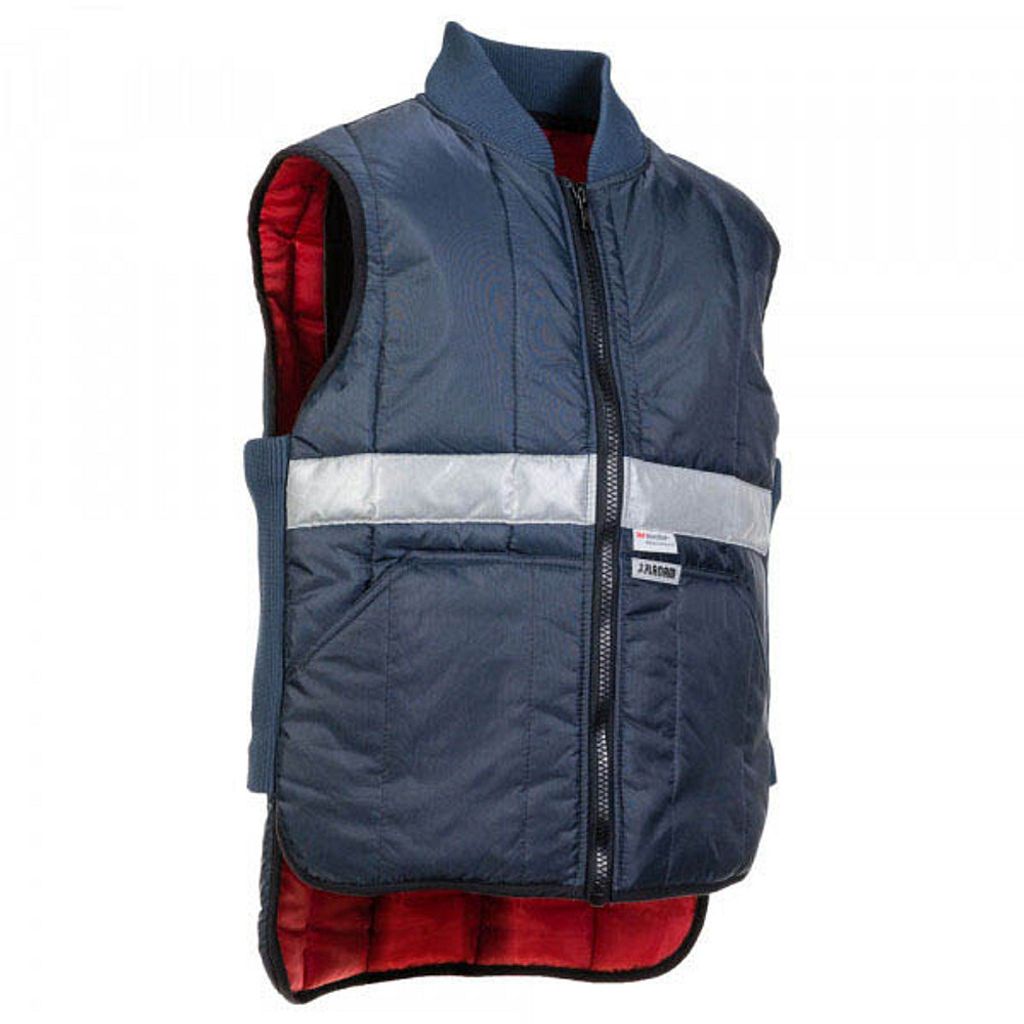 PLANAM Herren Thermoweste „5122“ marine Größe 2XL