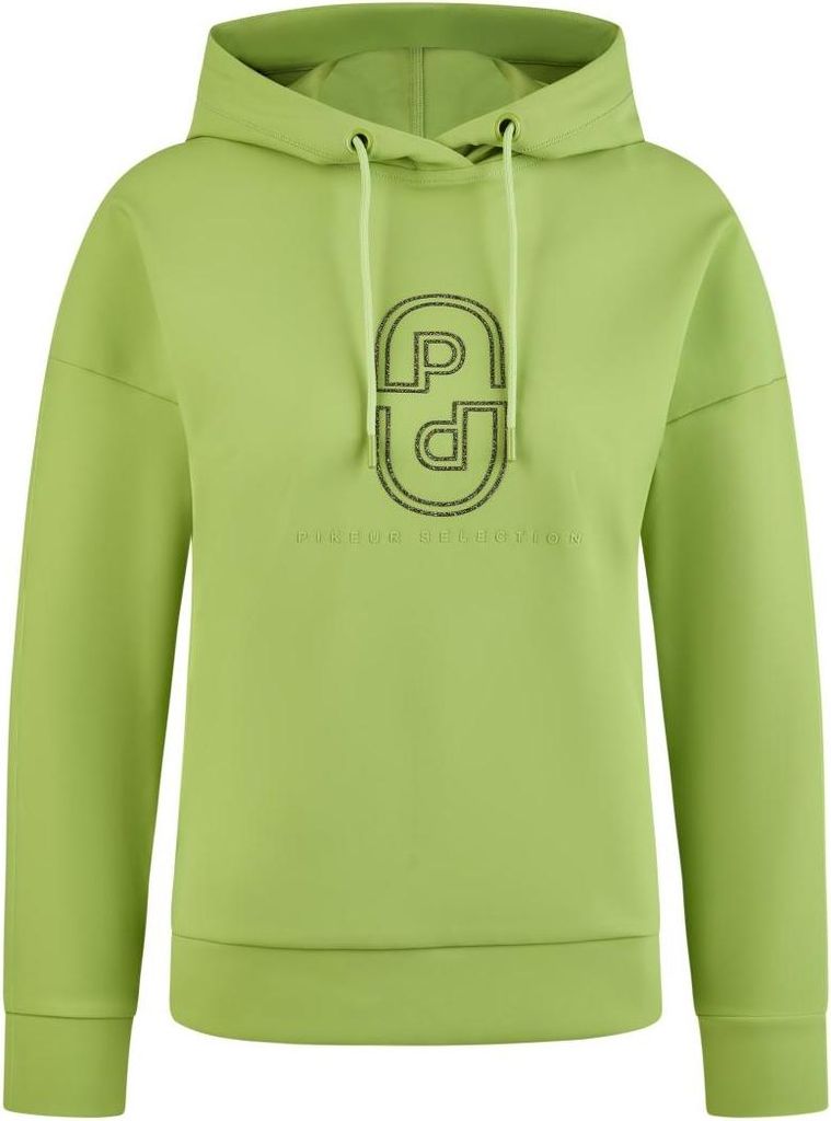 Pikeur Damen Sweater Hoody leaf green Selection FS 2026, Größe:38