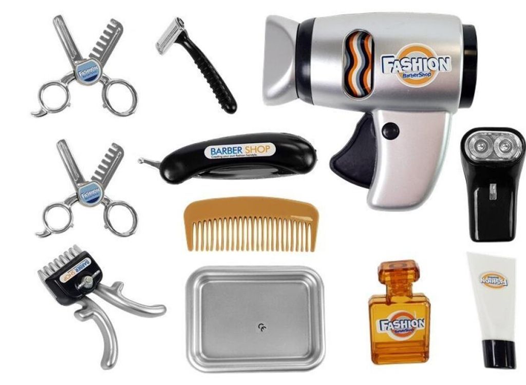 Smoby Toys - Friseur & Barber Gürtel für Kinder - Spielzeug-Set mit Smoby Toys - Friseur & Barber Gürtel für Kinder - Spielzeug-Set mit