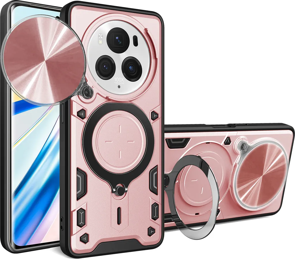 Custodia Rosa Fashion Honor Magic6 Pro: Stile e Super Protezione Camera