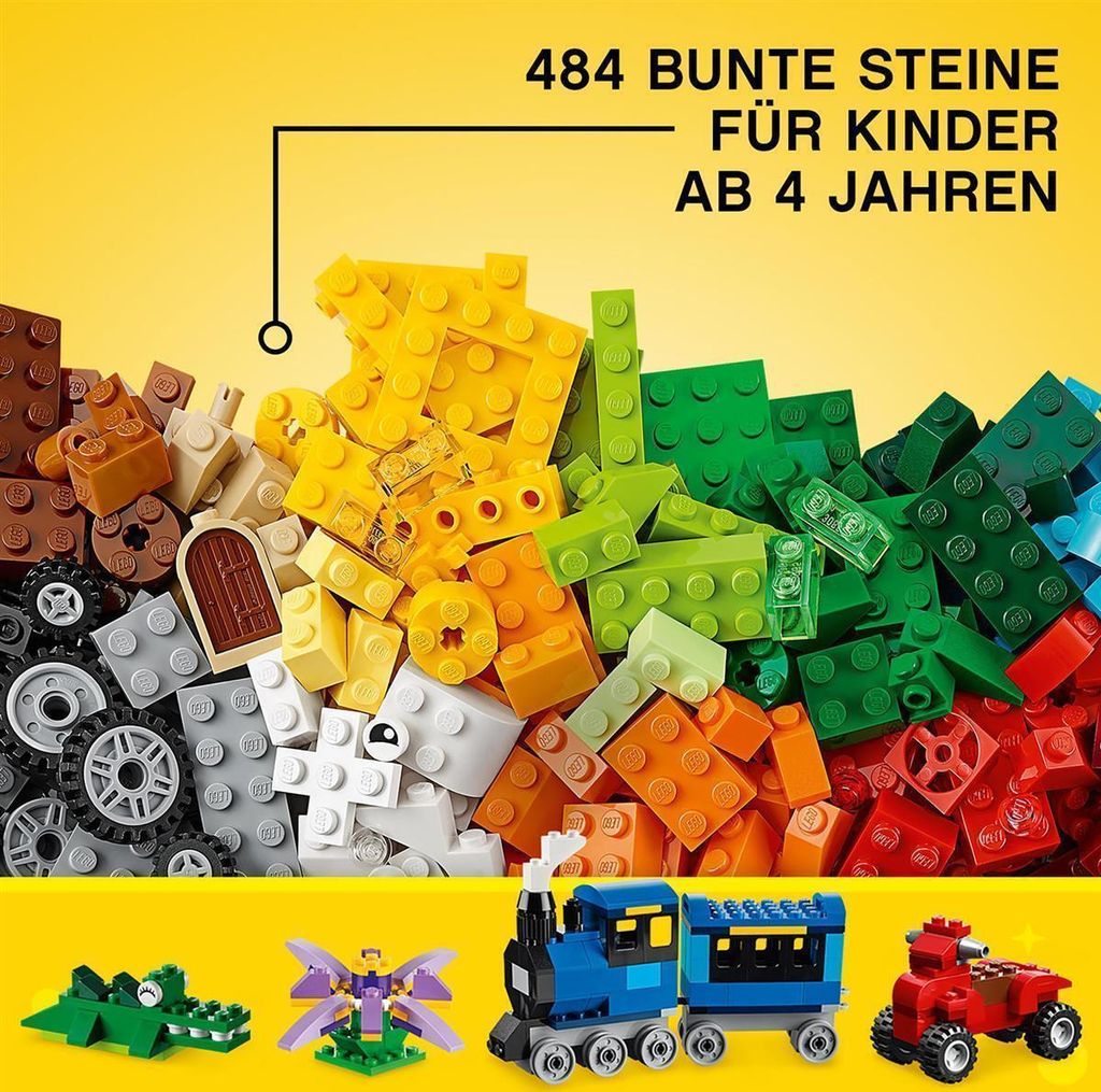 LEGO® 10696 - Średnie pudełko klocków Classic (484 Zdjęcie produktu 18