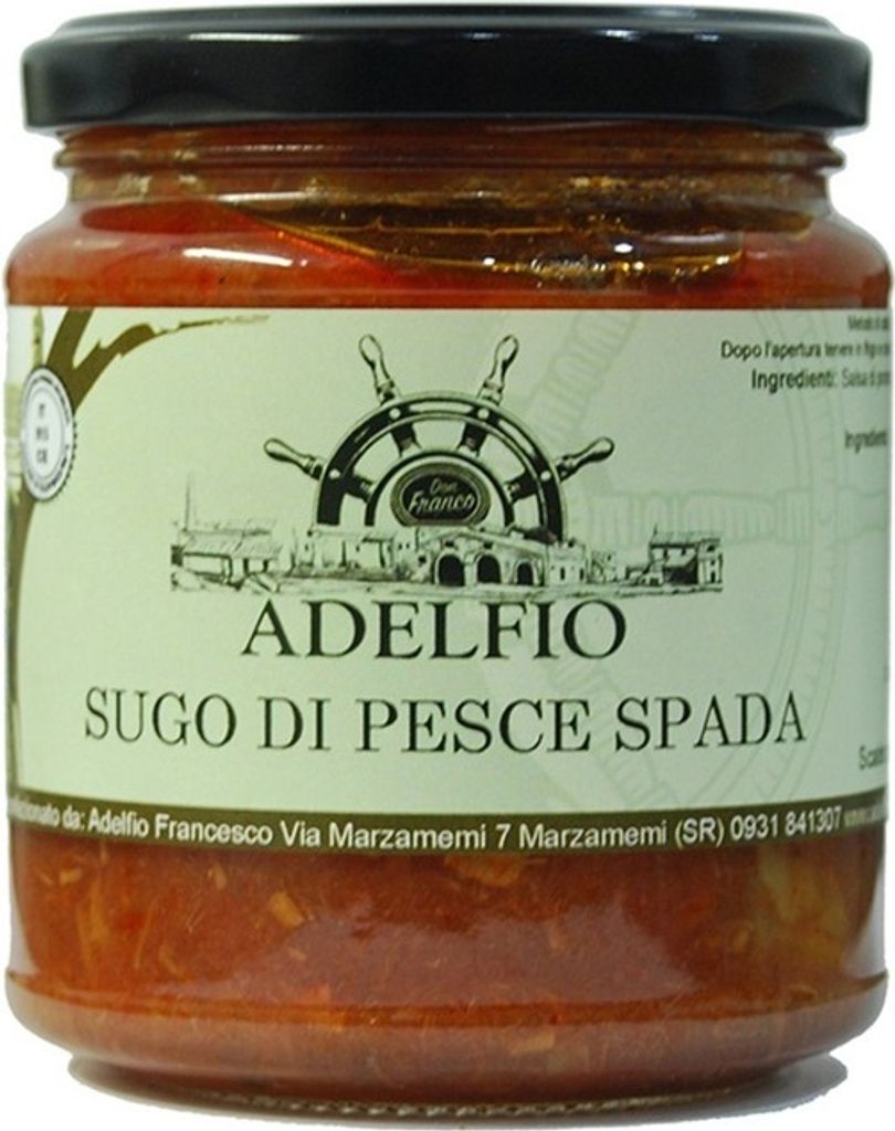 Tomatensauce mit Schwertfisch, 300 g