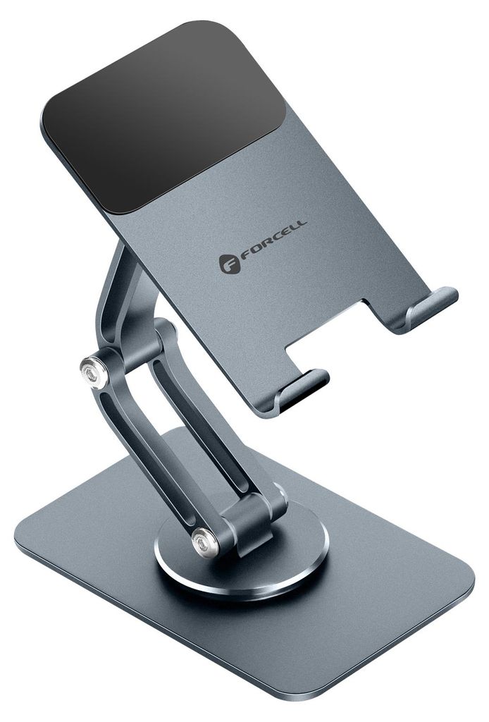 Forcell F-GRIP Fold Stand 2 360 supporto da tavolo grigio Immagine del prodotto 