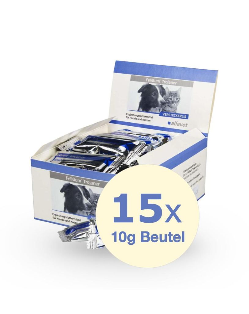 FeliGum® Trojaner 15 x 10 g - MHD: 01/2028 Produktbild 