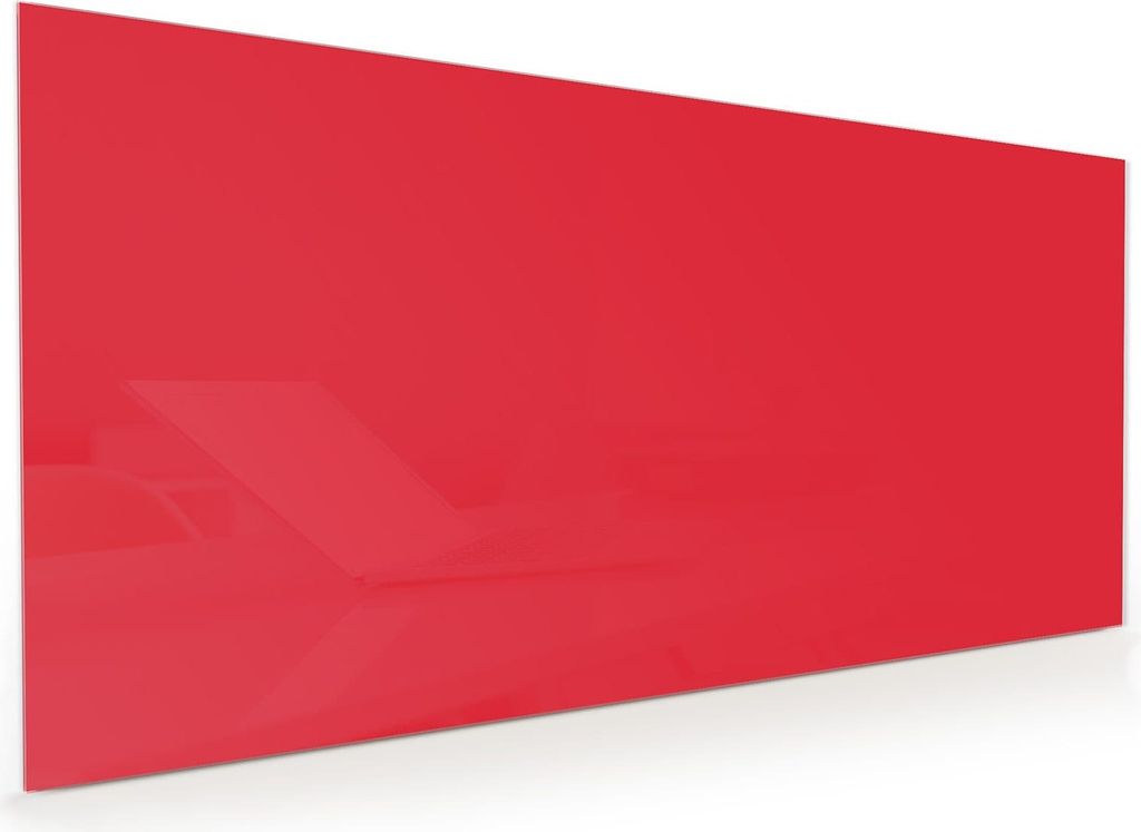 Küchenrückwand Spritzschutz Glas mit Motiv Pink-Roter Hintergrund 40 x 40 cm