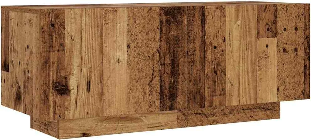 Maison Exclusive - Mobile TV effetto legno antico 100x35x40 cm Materiale ligneo - 2