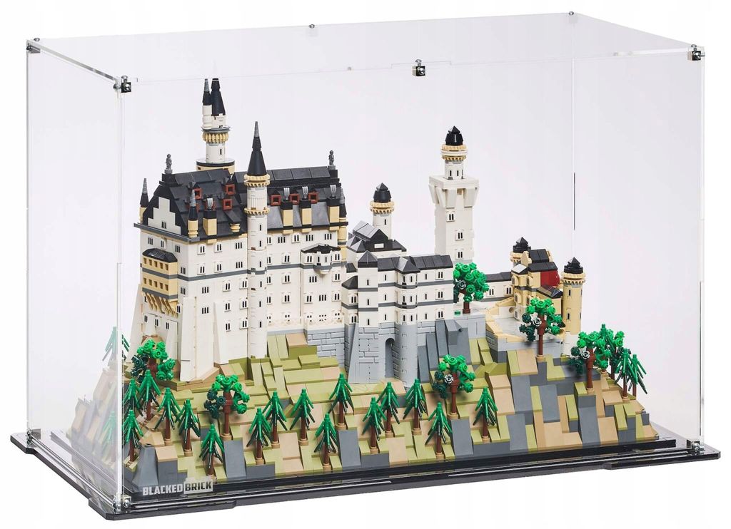 Blacked Brick Vitrine für LEGO® 21063 Architecture – Produktbild 
