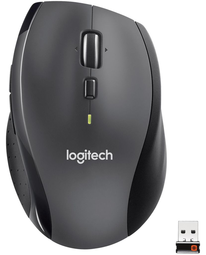 Logitech Marathon M705, Po prawej stronie, Optyczny, RF Zdjęcie produktu 