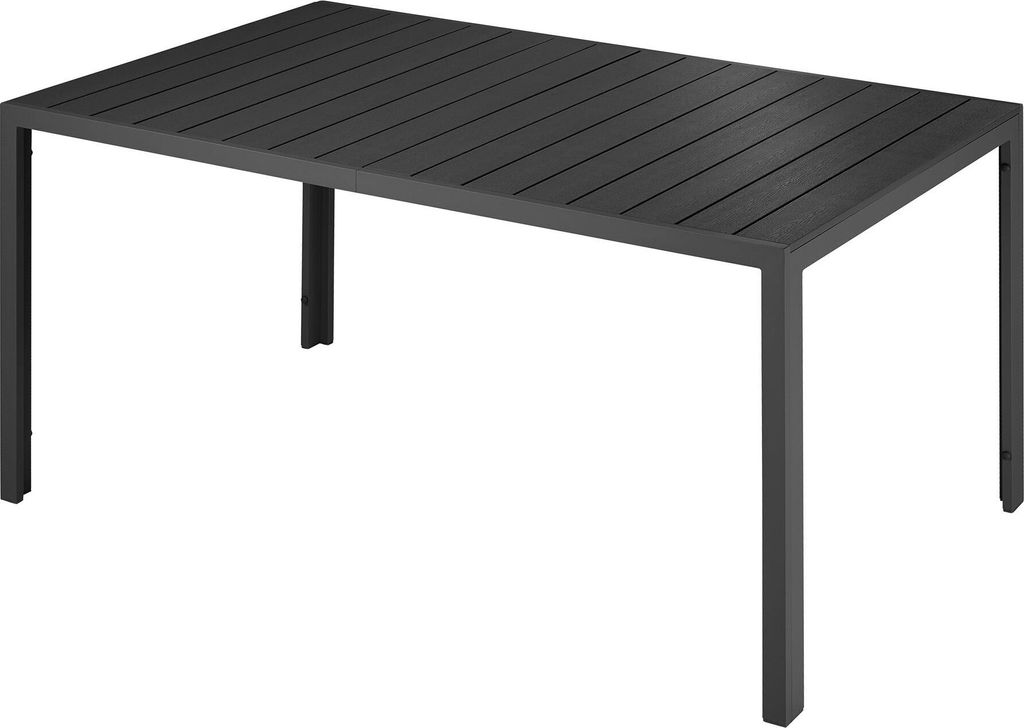 Table de jardin BIANCA 150 x 90 cm pieds réglables en Image du produit 