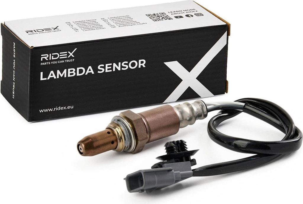 RIDEX Lambdasonde für RENAULT MASTER III Kasten (FV) Beheizt 315mm 3922L1004