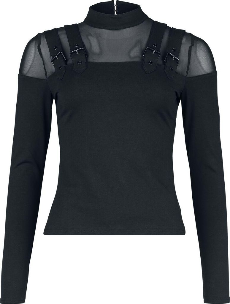 KIHILIST by KILLSTAR Langarmshirt Damen Spellsmith Top schwarz 3XL