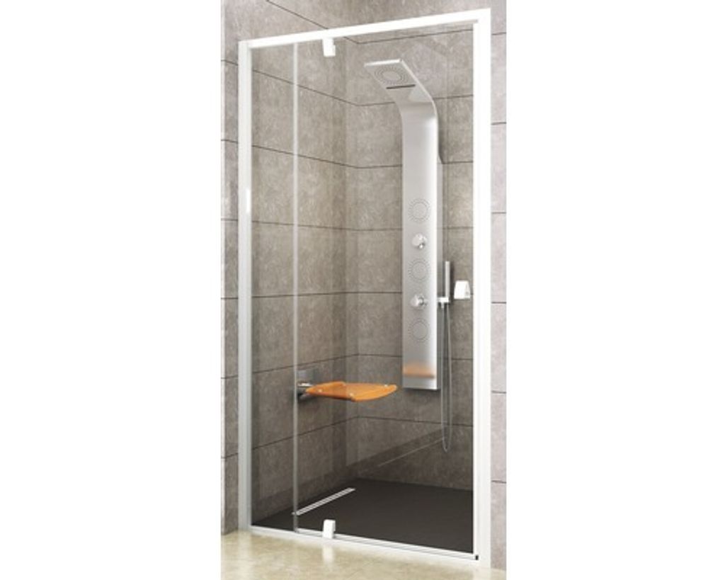 Ravak Pivot - Duschtür PDOP2-100, 961–1011 mm, weiß/Klarglas 03GA0101Z1