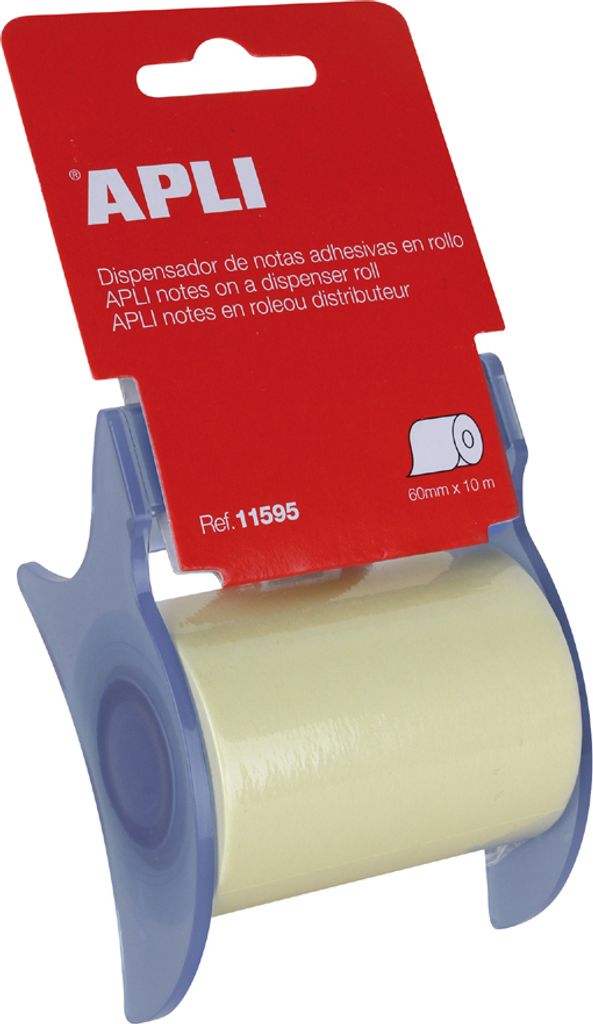 agipa Haftnotizen auf der Rolle 10 m x 60 mm gelb