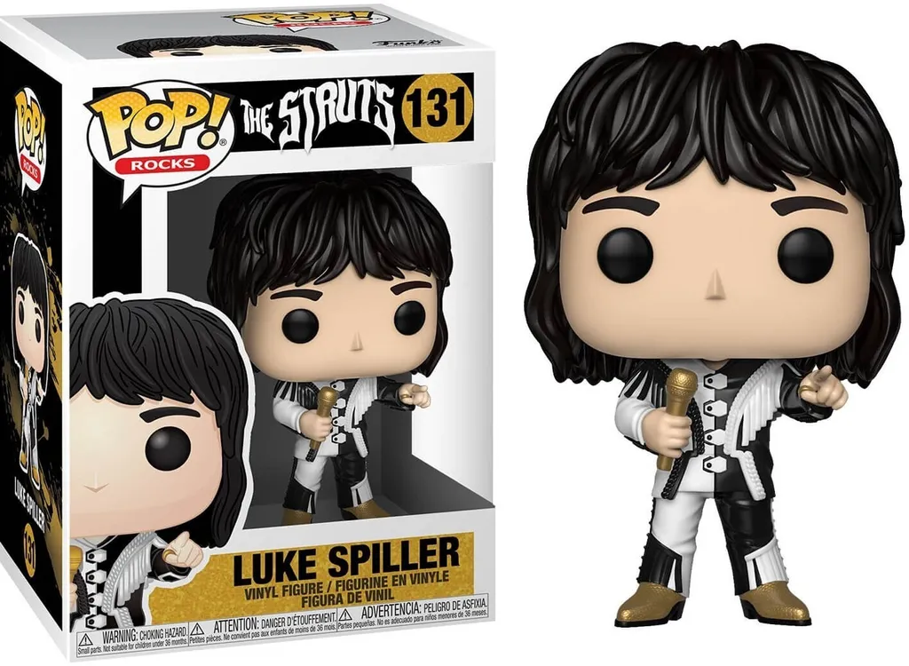 Funko POP Luke Spiller 131 The Struts Figurine Rock en Vinyle 9cm