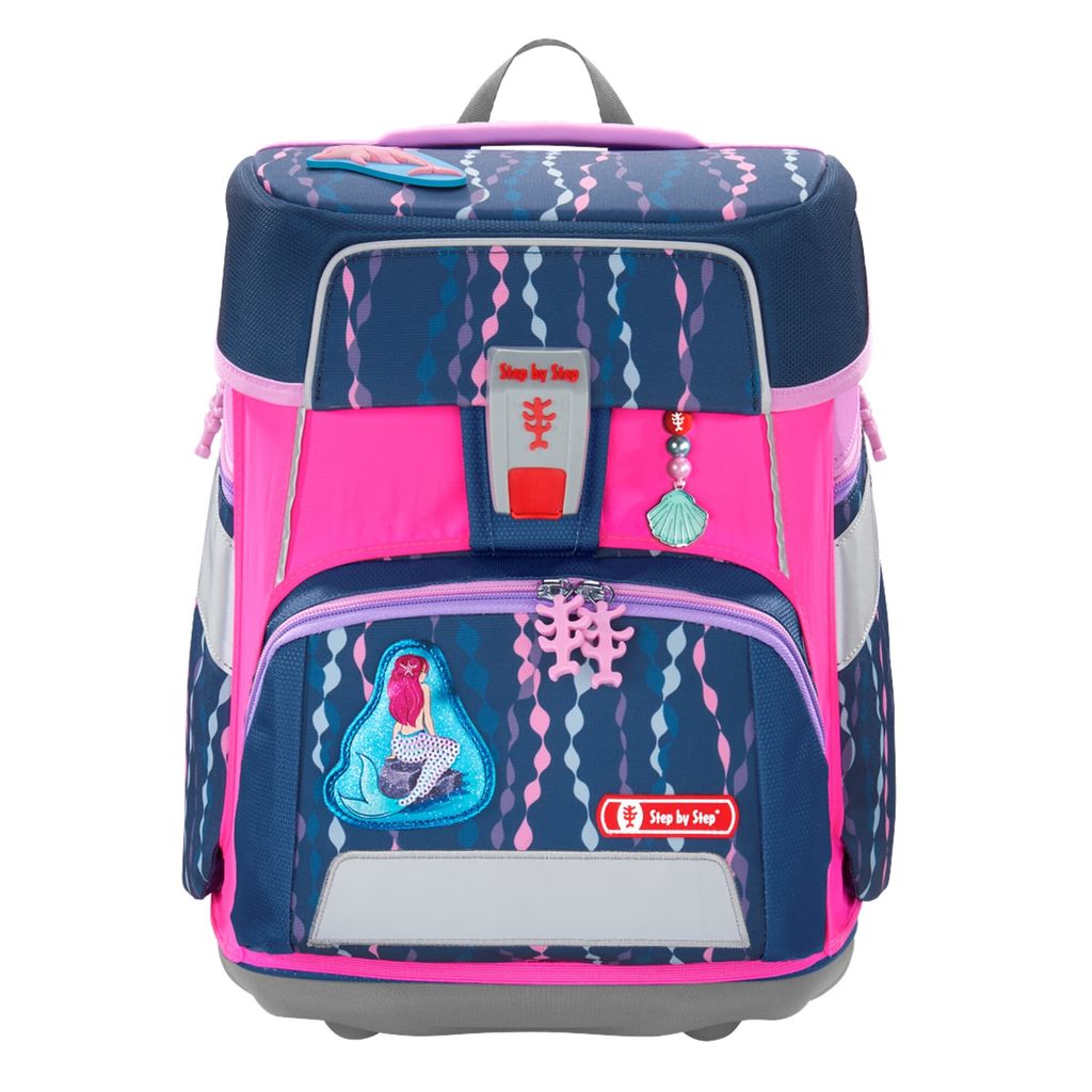 Gilet riflettente per valigetta Step by Step SPACE, rosa Immagine del prodotto 