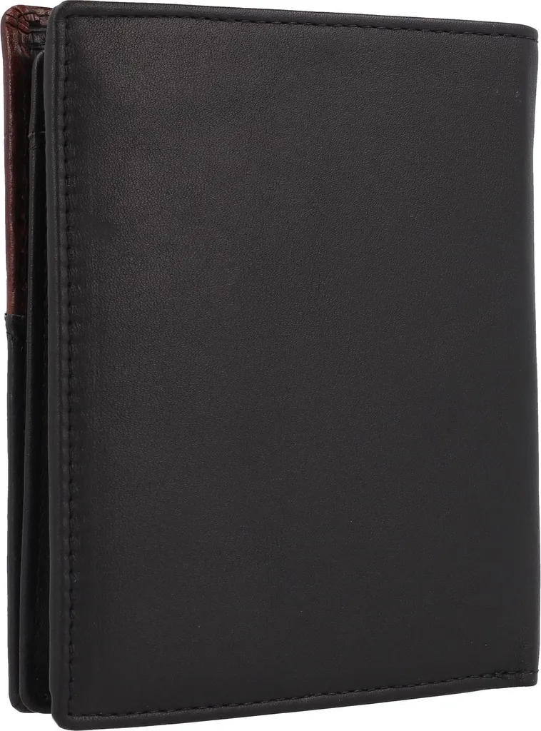 Grand Portefeuille bugatti Corso DeLuxe Noir Idéal pour les Hommes