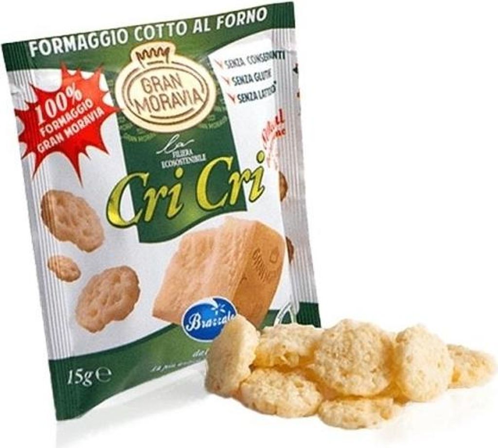 Gran Moravia Cri Cri przekąska serowa 15 g Zdjęcie produktu 