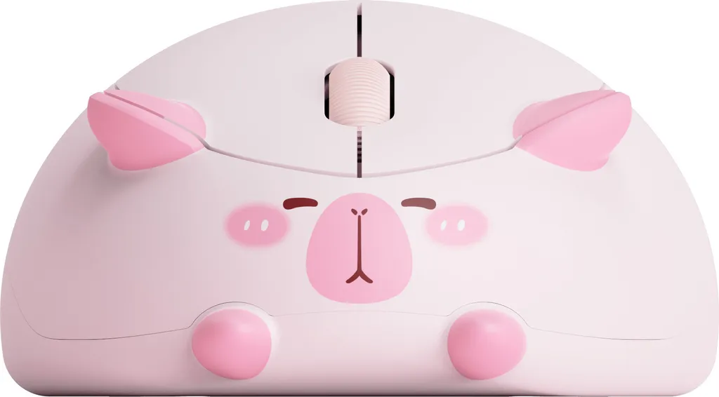Souris sans fil silencieuse Akko rose - Évitez les câbles encombrants
