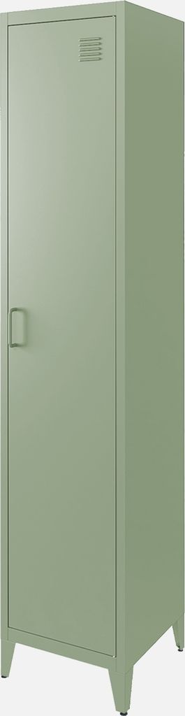 Armadio camera industriale con 4 vani, Verde chiaro Immagine del prodotto 