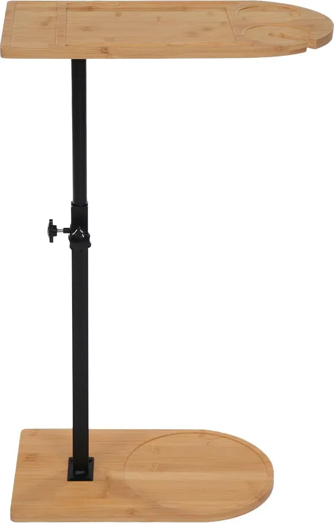 Piccolo Tavolino da Caffè in Bambù - 40x22 cm - Stile Zen Moderno