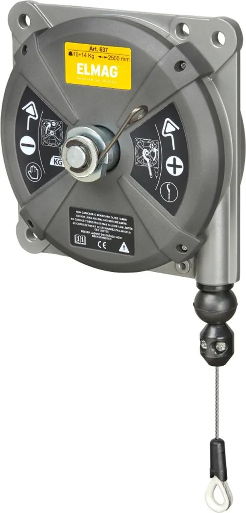Équilibreur à ressort anti-fatigue Elmag pour poste d'assemblage