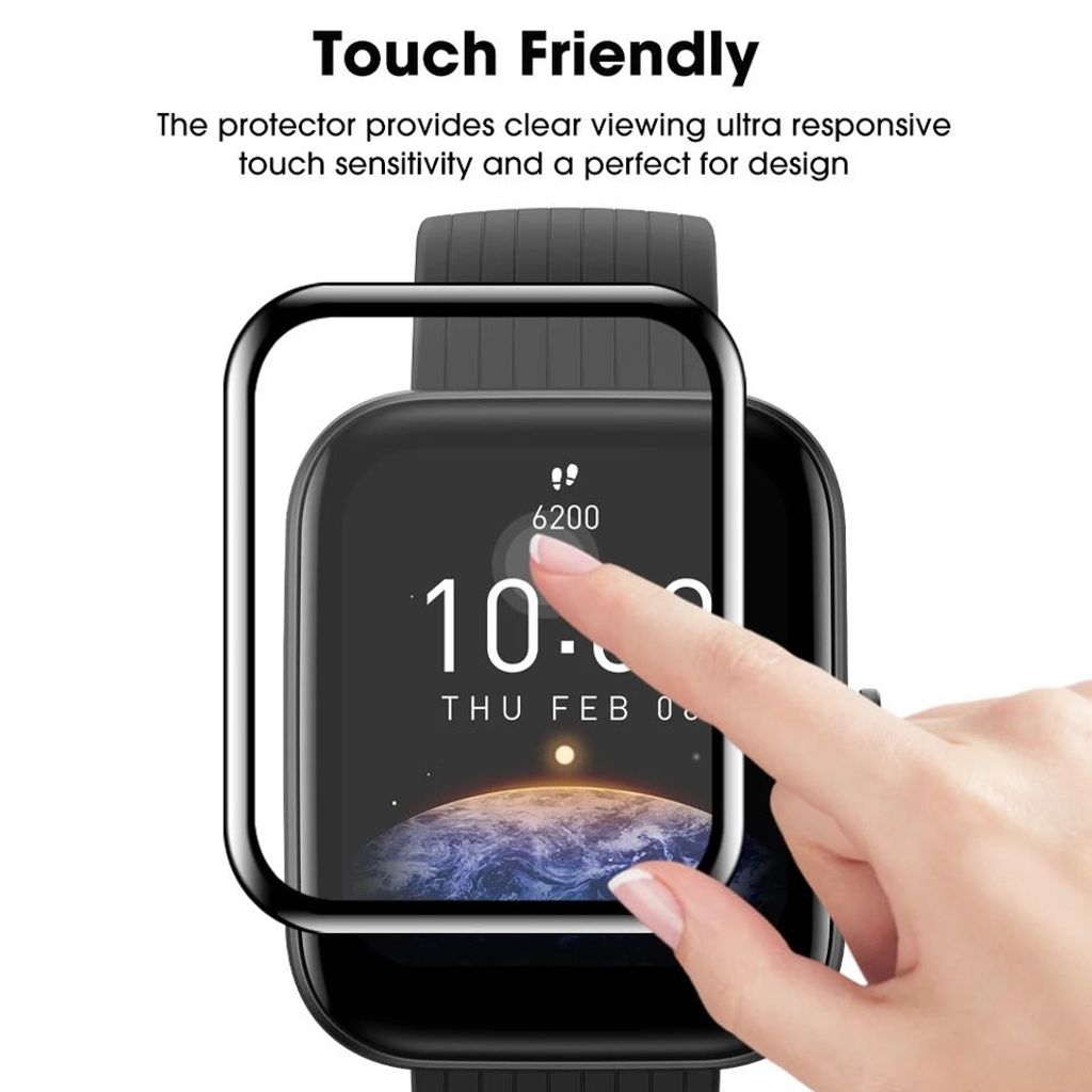 3 Pack Screen Protector For Amazfit Bip 3 /Bip 3 Pro,Tempered Glass...