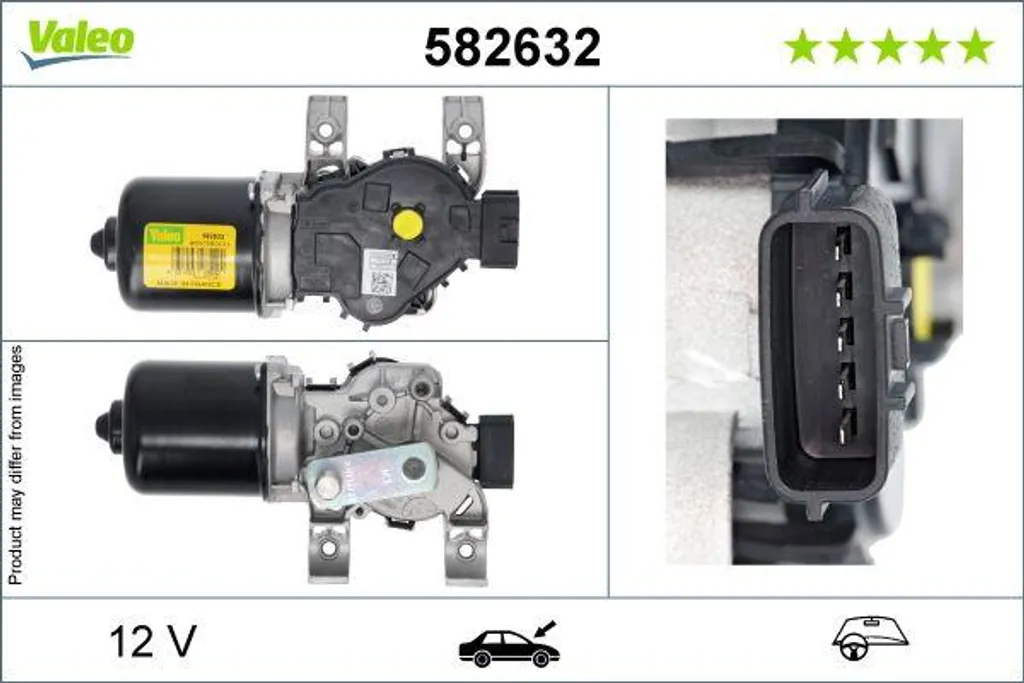 Moteur d'essuie-glace avant pour Twingo 3 compatible 288102205R
