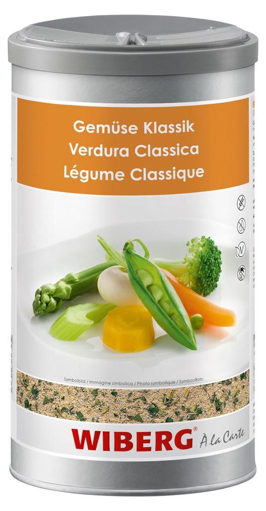 Wiberg Gemüse Klassik Streuwürze ohne Zusatzstoffe Dose 850g