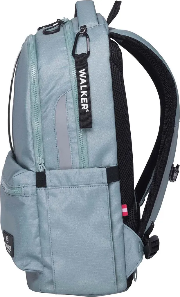 Walker Rey Backpack 30L Greenery Sac à Dos Ordinateur Gris-Vert - 3