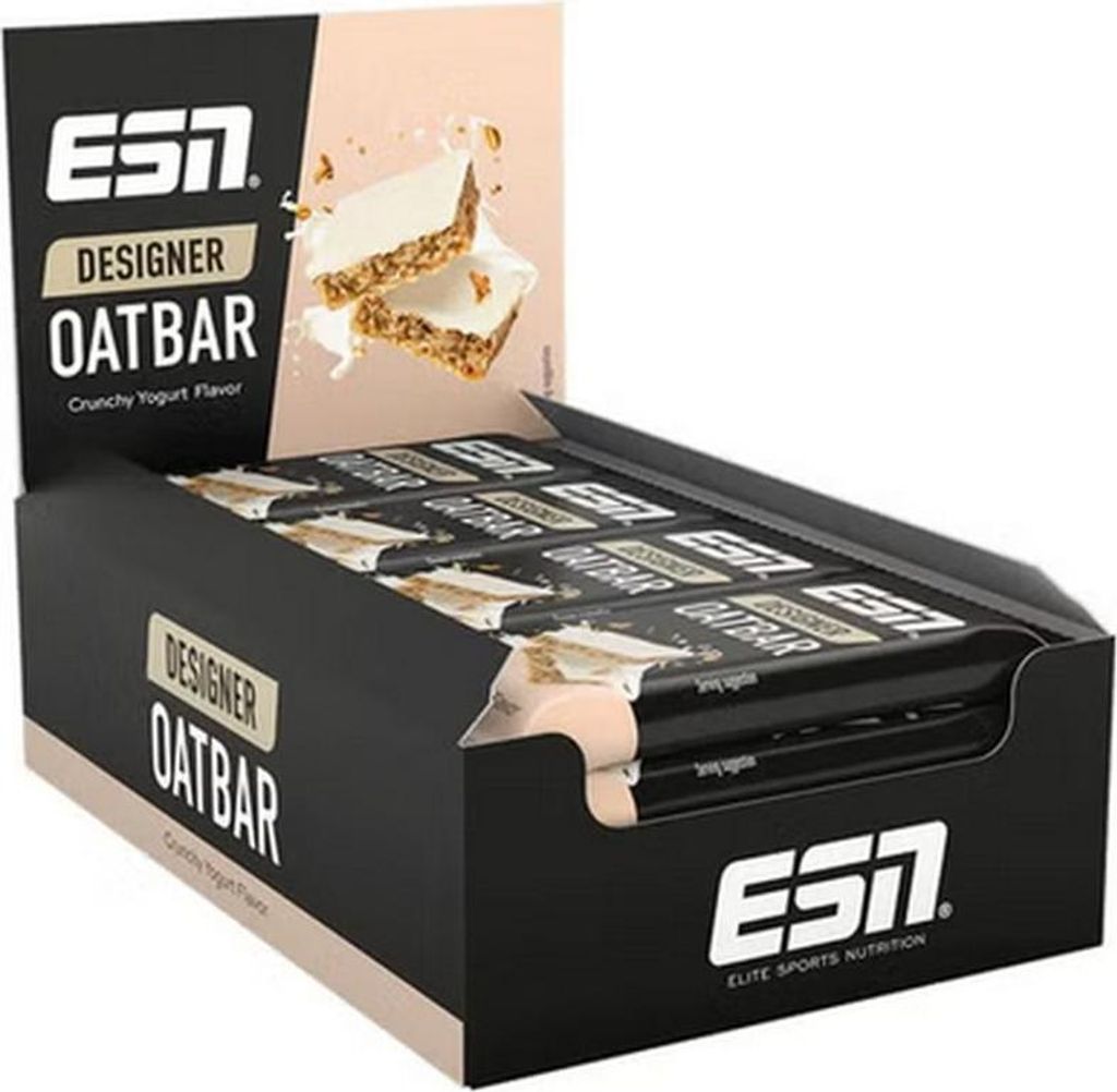 ESN Designer Oatbar 12x100g Crunchy Joghurt Produktbild 