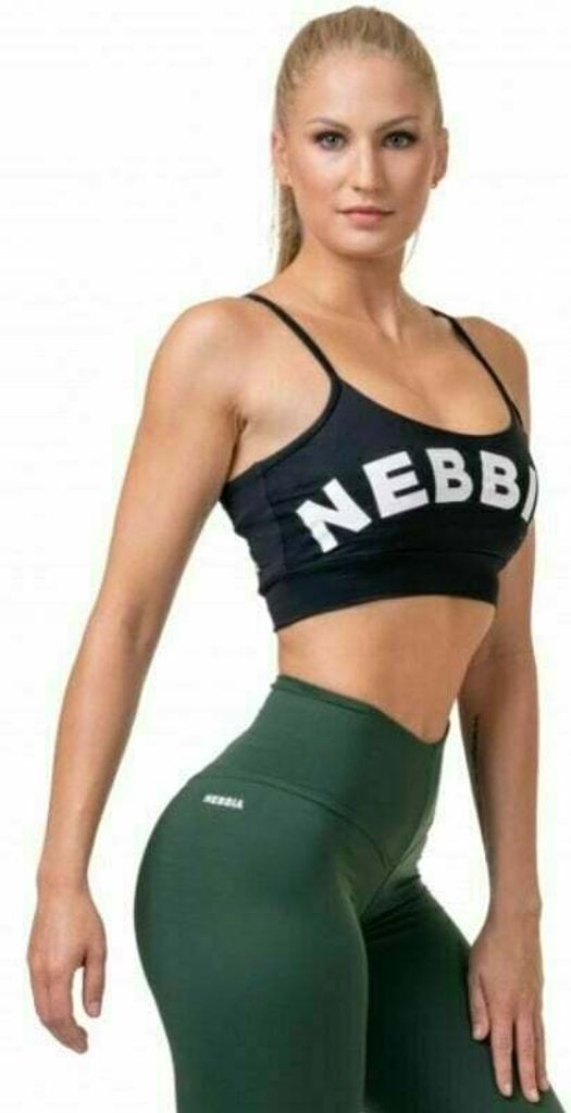 Nebbia Classic Hero Cut-Out Sports Bra Black XS Fitness Unterwäsche