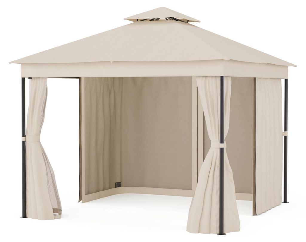 Blumfeldt Mondo Dual Pavilion 3x3 - dvojitá střecha a sítě Obrázek produktu 